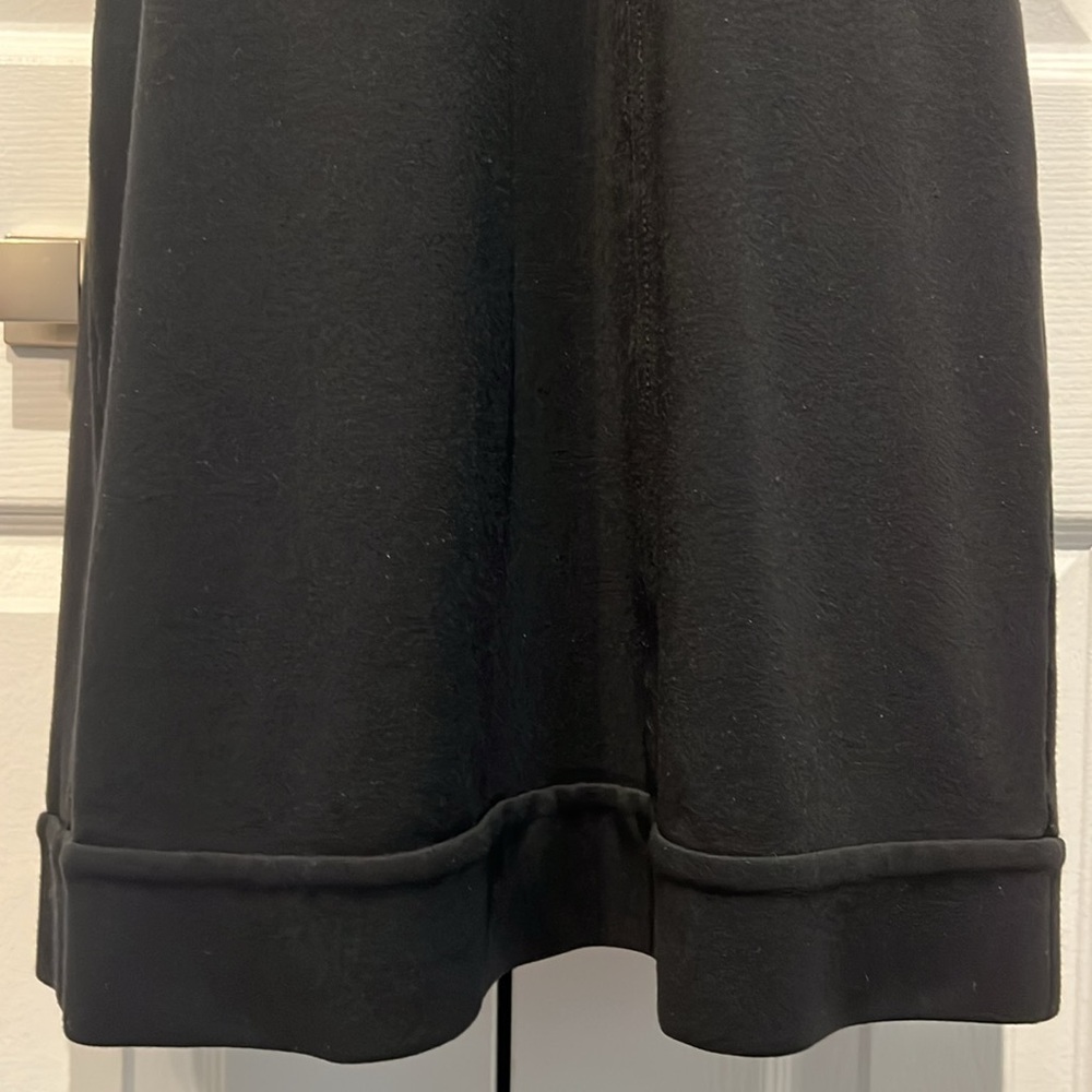 Diane Von Furstenberg Black Cap Sleeve Shift Dress Size 10 - Picture 5 of 9